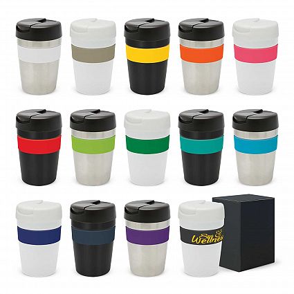 Java Reusable Hot Cold Coffee Vacuum Cup 340ml